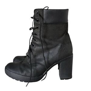 Timberland Camdale Women's Bootie Leather BLACK A1SEF Size 8